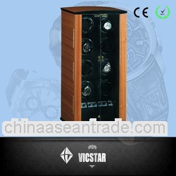 8 Motors Spelli Veneer Wooden Watch Winder