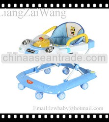 8 wheels baby walker pink car Mom's good helper/washable baby wlalker/Model:138-7