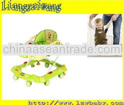 8 wheels big wheel rubber wheel baby walker in walker Mom's good helper/washable baby wlalker/Mo