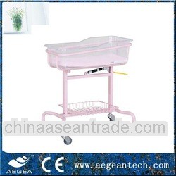 AG-CB009 safe comfortable abs basin medical baby cart