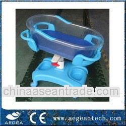 AG-CB011 ABS head adjustable pink bassinet
