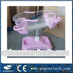 AG-CB011 Head and Height Adjustable Medical Infant Cot