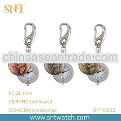 Alloy horse clip watch, CE/RHOS certificated