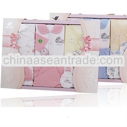 Autumn winter 2013 new style 100% cotton comfortable soft baby clothes set tc1169