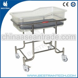 BT-AB109 Stainless steel hospital baby bed basket