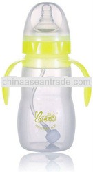 Babe feeding bottle with safe silicone material