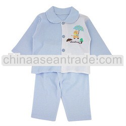 Baby boy summer 2013 new style 100% cotton comfortable soft long sleeves outdoor clothes baby clothe