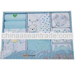 Baby boys 2013 new style 100% cotton summer soft comfortable long sleeves cardigan suit baby gift se