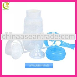 Baby transparent standard liquid silicone feeding/water/milk bottle nipple/teat
