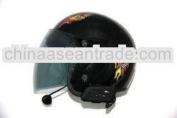 Bike FM Radio GPS Mobile Phone MP3 Bluetooth Helmet interphone 1200m
