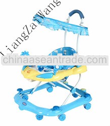 Blue Simple baby walker factory /Model:288-5TP2