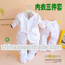 C10947B NEWEST HOT SALE CARTOON PATTERN BABY CLOTHING SETS