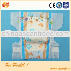 Cheap price disposable comfortable cartoon printed cute diapers