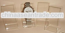 Clear Plexiglass Watches Display Stand