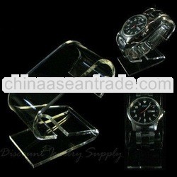 Clear acrylic watch stand