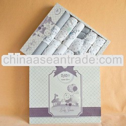 Combed cotton autumn winter new born soft mild comfortable 2013 newfashioned kids clothing set tc101