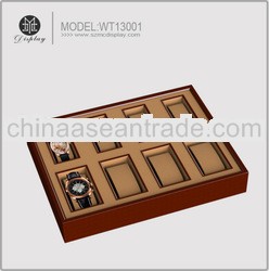 Customized hand watch wooden watch tray