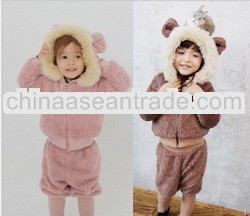 D90023O THICK VELVET CHILDREN SETS