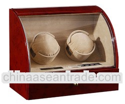 Dark Burlwood Automatic Watch Winder Box