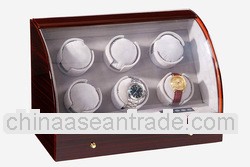Ebony Wooden Automatic Watch Winder w/Drawer