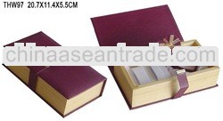 Elegant Double Wooden Watch box--THW97