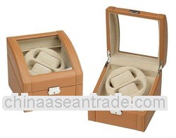 Fancy Double Leather watch winder
