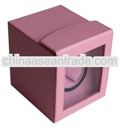 Fancy color leather watch winder