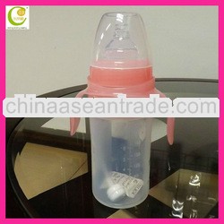 High Quality New Style Fashionable Food Grade Silicone Baby Wholesale 240ml milk bottles