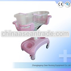 Hospital Adjustable Plastic Baby Carts