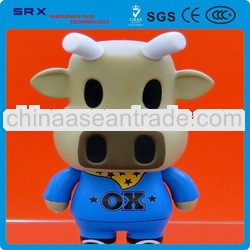 Hot sale popular vinyl pig;vinyl cartoon pig;squeezing pig