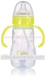 Hot sale:silicone baby milk bottle