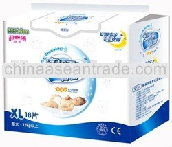 Hot selling 2nd grade diaper large absorbent disposable diapers