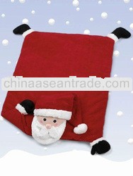 LE h1558 bearington bears baby santa plush belly play mat