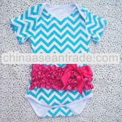 Latest cheap infant baby girls one piece jump suits