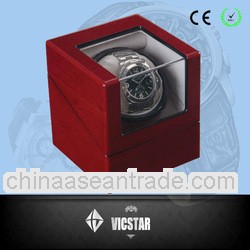 Luxurious Cherry Wood High gloss finish Automatic Watch Winder Box