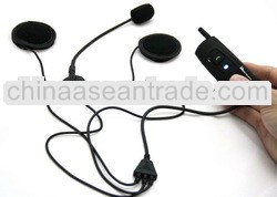 MP3, GPS, Mobile Phone Bluetooth Headset Interphone with helmet 1200m