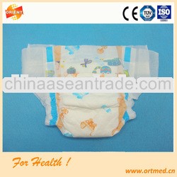Made in China comfortable soft and breathable baby nappy