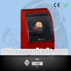Mahagony Solid Wooden Watch Winder Box with 1 drawer
