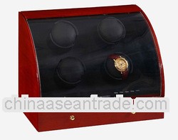Mahogany Wooden Watch Winder Box w/Drawer