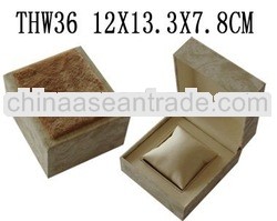 Marble Effect Wooden Watch box--THW36