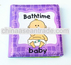 New design Foating waterproof baby bath time book 1
