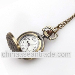 New fashion circle design pocket watch