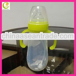 OEM/ODM Service! 120ml Wide Neck Silicone Feeding Bottle Baby Food Bottle Feeder