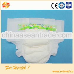 PE backsheet leakproof first quality diaper for infant