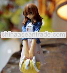 PVC plastic shy girl;OEM plasstic girl;plastic model girl