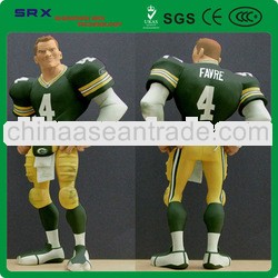 PVC toy soccer action figurine;football player action figure;plastic toys footballers figures