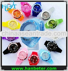 Quartz neon silicone watch 13 colors for choosing