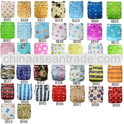 Recycling Washable Antibacterial Reusable Baby Organic Cloth Diapers Bamboo