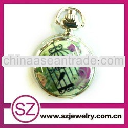 SWH00198 vintage pocket watch necklace