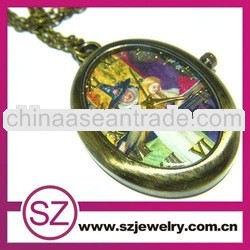 SWH0056 vintage watch necklace